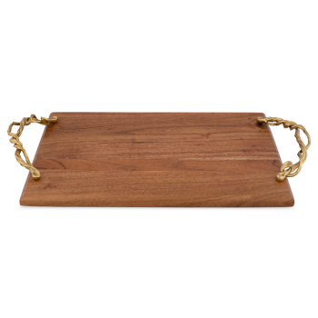 Wisteria Gold Bread Board